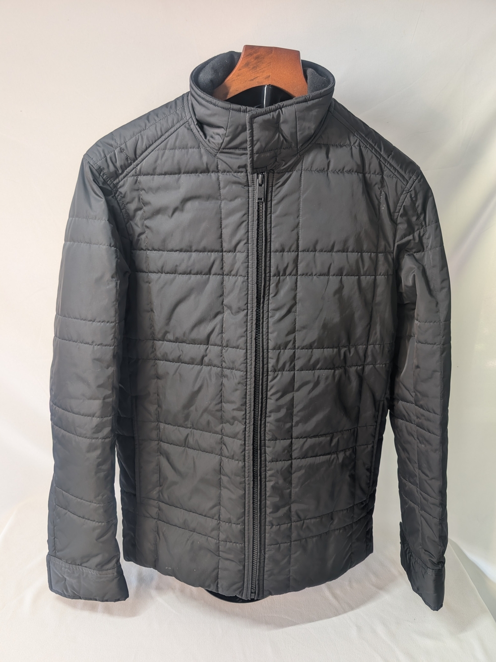 Theory Women's Black Quilted Puffer Jacket Size Small